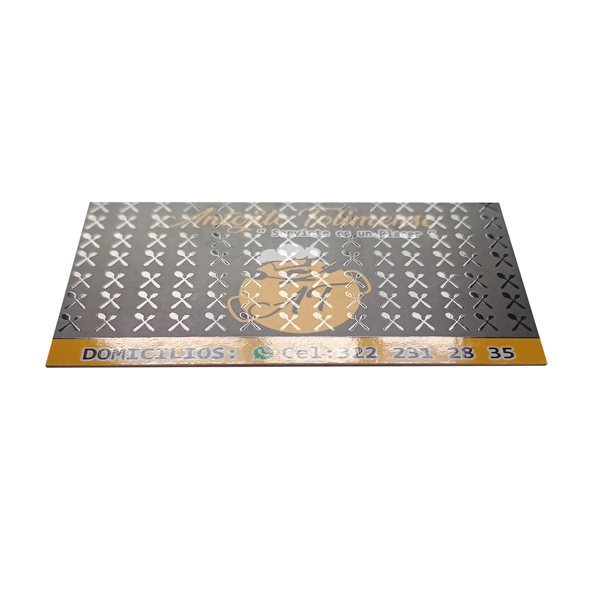 500 Tarjetas de Presentación Laminado Mate y Brillo Reservado UV