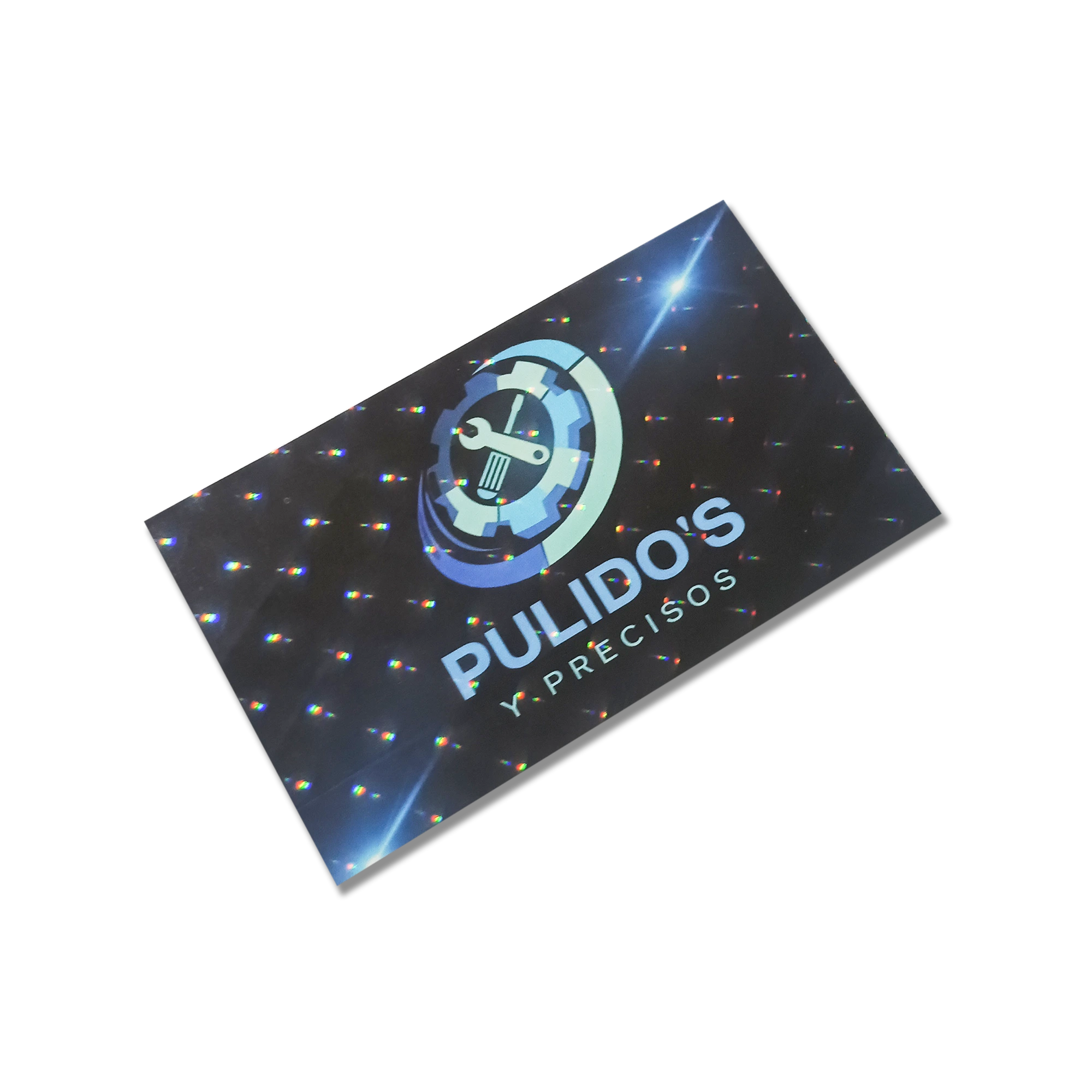 1.000 Tarjetas de Presentación Laminado Holográfico