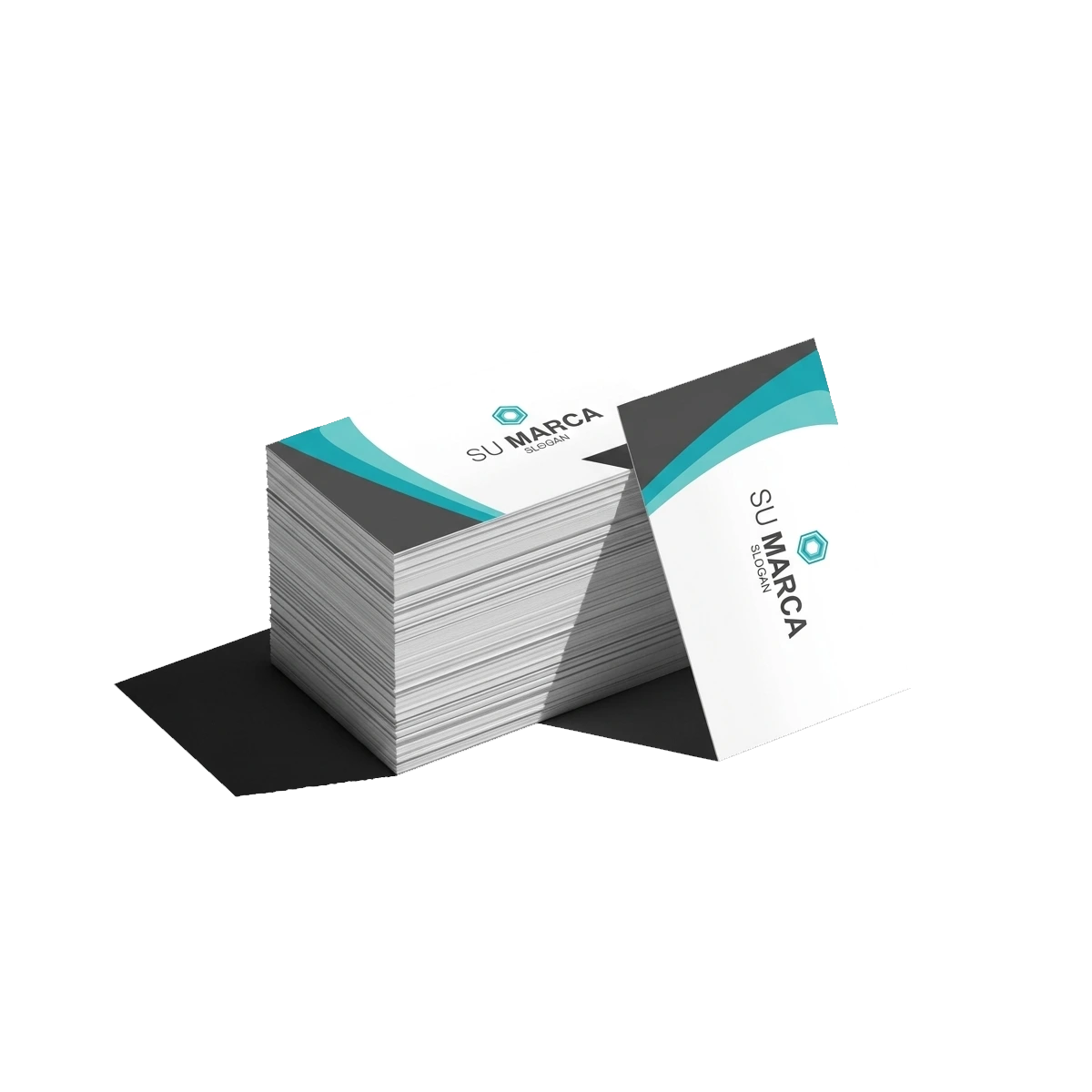 500 Tarjetas de Presentación Laminado Mate y Brillo Reservado UV - Imagen 3